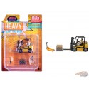 (Preorder) Figures Heavy Lifters Forklift Set - American Diorama - 1/64 - AD-2431MJ