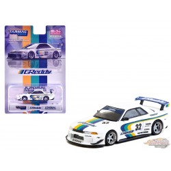 Nissan Skyline GT-R (R32) Widebody Jonsibal Designworks & Greddy Special - Blanc - Tarmac Works - 1/64 - T64G-061-GDY