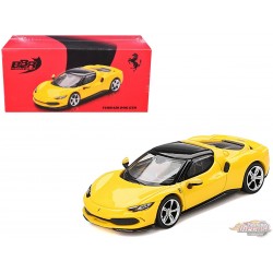 (Preorder) Ferrari 296 GTB Giallo Modena - Yellow - BBR Models - 1:64 - BBRFER64005