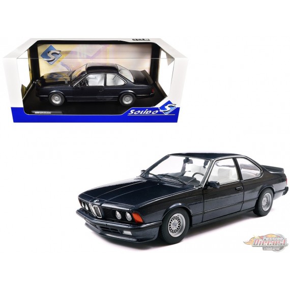 BMW 635 CSI - Bleu Macao - 1984 - Solido - 1/18 - S1810306 - Passion Diecast 
