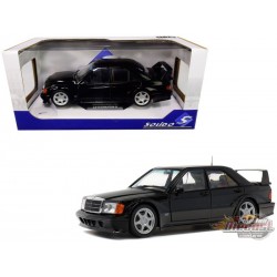 Mercedes Benz 190 E EVO2 1990 black  -  Solido  1/18 - S1801001