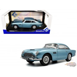 Aston Martin DB5 - Bleu métallisé clair - 1964 - Solido - 1/18 - S1807104 - Passion Diecast 
