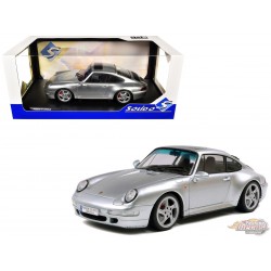Porsche 911 (993) - argent polaire - Solido - 1/18 - S1810103 - Passion Diecast 