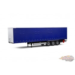 TARPAULIN TRAILER BLUE - Solido - 1/24 - S2400504 -  Passion Diecast 