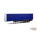 TARPAULIN TRAILER BLUE - Solido - 1/24 - S2400504