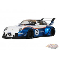 (Preorder) RWB X Liberty Walk White 2023 - 1/18 - GT SPIRIT - GT530