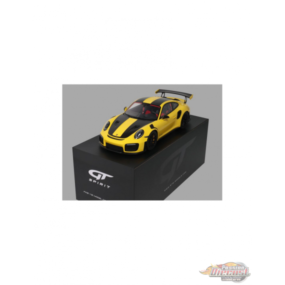 PORSCHE 911 [991.2] GT2 RS WP YELLOW 2018  - 1/12 - GT SPIRIT - GT535 Passion Diecast