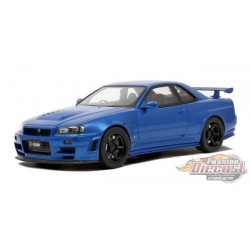 (Preorder)(Free shipping) 2005 Nissan Skyline GT-R GTR R34 Nismo Z-Tune (Blue) - 1/12 - G082