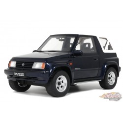 (Free shipping) 1994 Suzuki Vitara Cabrio JLX (Deep Blue Pearl Metallic) - 1/18 - OT492