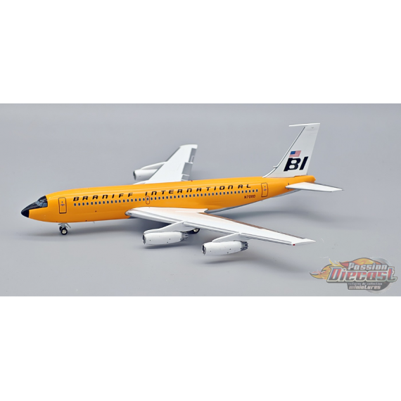 Braniff International Boeing 720-027 Super Jet "Orange" / N7080 / Inflight 200 / 1:200 / IF720BN0925