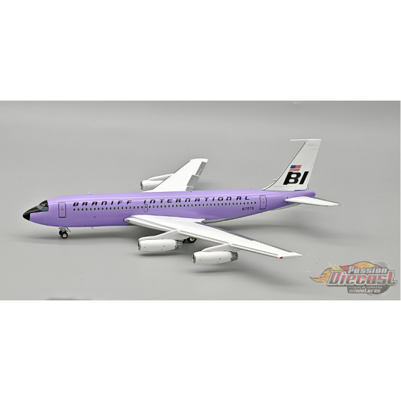 Braniff International Boeing 720-027  "Lavender " / N7076 / Inflight 200 / 1:200 / IF720BN0525