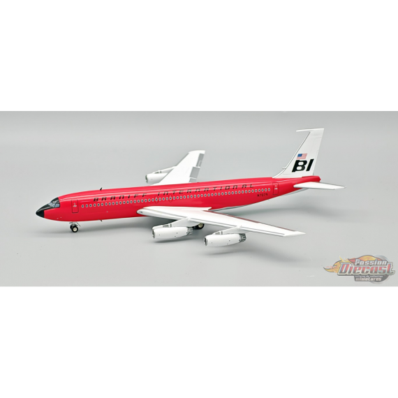 Braniff International Boeing 707-227 Super Jet "Red" / N7075 / Inflight 200 / 1:200 / IF702BN1125