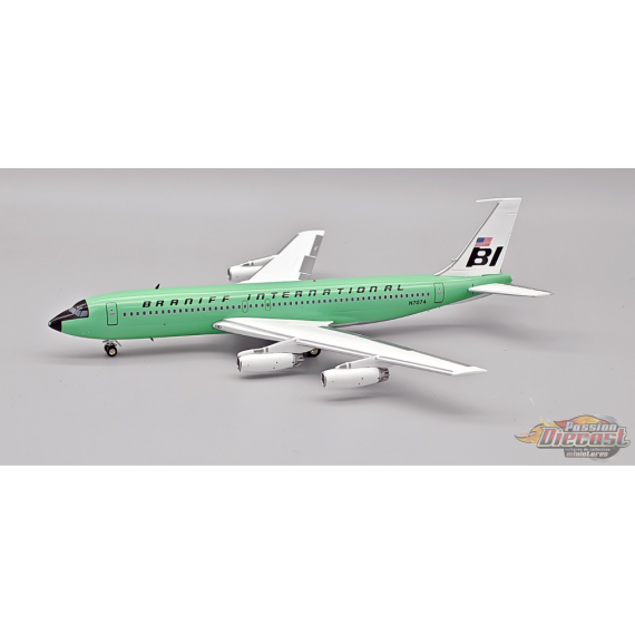 Braniff International Boeing 707-227 "Turquoise" / N7074 / Inflight 200 / 1:200 / IF702BN1025