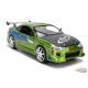 Fast & Furious 25th Anniversary  Brian's 1995 Mitsubishi Eclipse -Brush Metal Finish -  Jada 1/24 -  36817