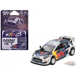 Ford Puma Rally1 No.16 M-Sport Ford WRT 2024 Rally Finland 3rd Place - Mini GT - 1:64 - MGT01074 Passion Diecast