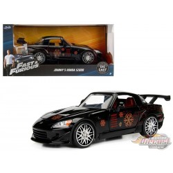 1/24 Johnny's 2001 Honda S2000 Noir Fast & Furious JD-99541 jada passion diecast