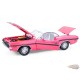 1970 Dodge Challenger R/T Hardtop 440 in Panther Pink with White Top and White Interior - 1/18 - Greenlight - 13699