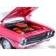 1970 Dodge Challenger R/T Hardtop 440 in Panther Pink with White Top and White Interior - 1/18 - Greenlight - 13699