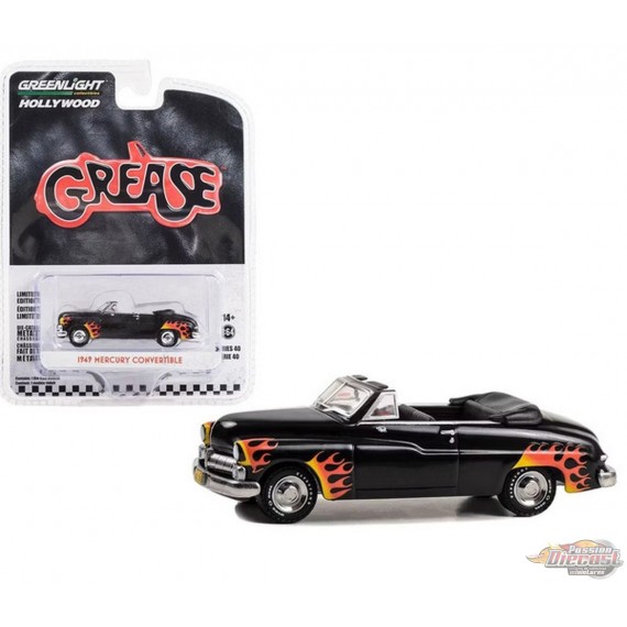 1949 Mercury Convertible - Grease (1978) - Hollywood Series 40 - 1/64 Greenlight - 62010 B