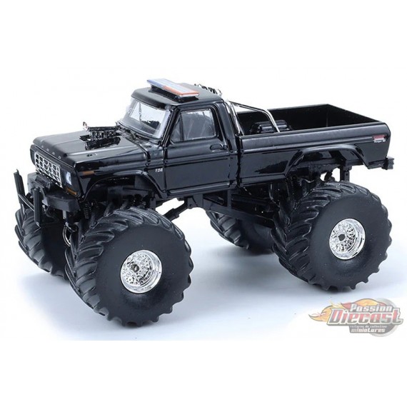 Shelby Township - 1979 Ford F-250 Monster Truck - Kings of Crunch - Edition Hot Pursuit - 1/64 Greenlight - 49170 B