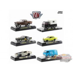 Auto Thentics Release 64  Assortment of 6 - M2 Machines 1-64 - 32500-64