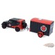 2012 Jeep Wrangler Unlimited with Small Cargo Trailer - Hitch & Tow Series 33 - 1/64 Greenlight - 32330 C