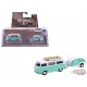 Volkswagen Type 2 de 1971 avec planches de surf et remorque - Hitch & Tow Series 33 - 1/64 Greenlight - 32330 B