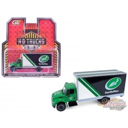 (Preorder) 2013 International Durastar Box Van "Turtle Wax" Green - H.D. Trucks Series 26 - 1/64 Greenlight - 33260 B