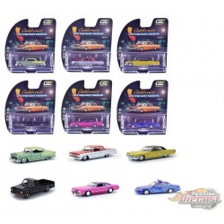 California Lowriders Series 7 Assortment - 1/64 Greenlight - 63080 Passion Diecast