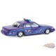 Ford Crown Victoria Lowrider bleue de 1992 - California Lowriders Series 7 - 1/64 Greenlight - 63080 F