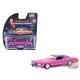 Ford Thunderbird Lowrider 1975 rose métallique - California Lowriders Series 7 - 1/64 Greenlight - 63080 E