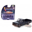 (Preorder) 1972 Chevrolet C10 Lowrider in Black and Bronze - California Lowriders Series 7 - 1/64 Greenlight - 63080 D
