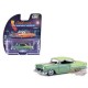 1956 Chevrolet Bel Air Lowrider Laurel Green Metallic - California Lowriders Series 7 - 1/64 Greenlight - 63080 A