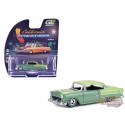 (Preorder) 1956 Chevrolet Bel Air Lowrider Laurel Green Metallic - California Lowriders Series 7 - 1/64 Greenlight - 63080 A