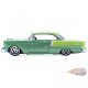 Chevrolet Bel Air Lowrider 1956 vert laurier métallisé - California Lowriders Series 7 - 1/64 Greenlight - 63080 A