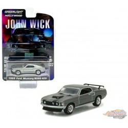 1969 Ford Mustang BOSS 429   John Wick  Greenlight 1/64 44780 E Passion Diecast 