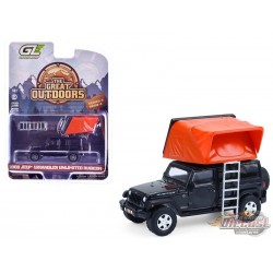 2008 Jeep Wrangler Unlimited Rubicon - The Great Outdoors Series 4 - 1/64 Greenlight - 38080 F