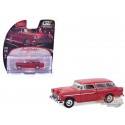 (Preorder) 1955 Chevrolet Nomad Custom Wagon (Palm Beach 2022) - Barrett-Jackson Series 16 - 1/64 Greenlight - 37330 A