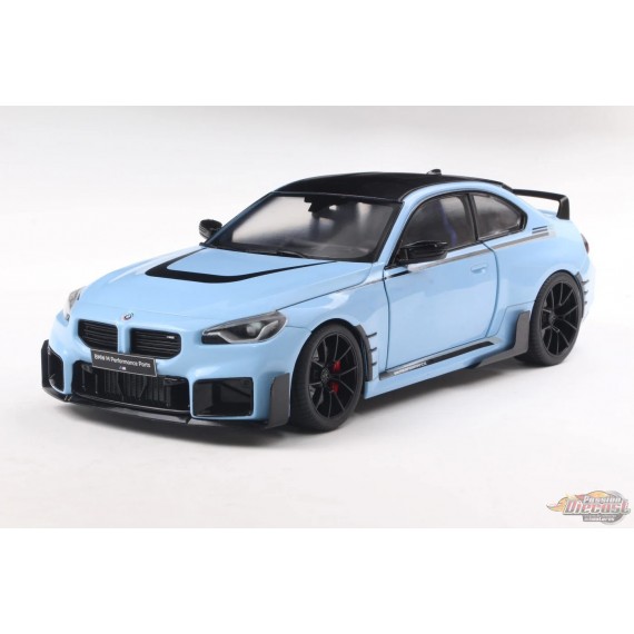 BMW M2 (G87) Touring Performance 2024 Blue - Solido - 1/18 - S1812901 - Passion Diecast 