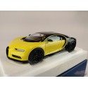 (Usagé)(Free shipping) Bugatti Chiron 2017 - MOLSHEIM JAUNE / NOIR NOCTURNE 1/18 AUTOART 70994  Usagé