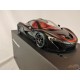 (Used)(Free shipping) McLaren P1 Matt Black, Red Accents 1/18 AUTOART 76027  Used