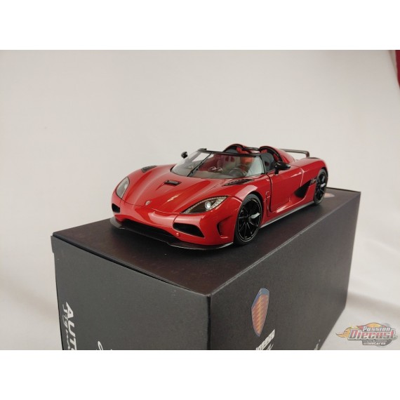 (Used)(Free shipping) Koenigsegg Agera, Red 1/18 AUTOART 79007 Used