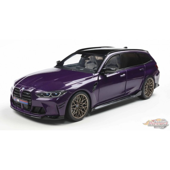 BMW M3 Touring Performance 2024 Purple - Solido - 1/18 - S1813701 - Passion Diecast 