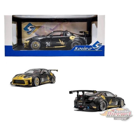 Toyota GR86 Liberty Walk Body Kit - NOIR & OR - 2024 - Solido - 1/18 - S1813603