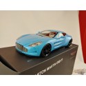 (Usagé)(Free shipping) Aston Martin One-77  (Tiffany Blue) 1/18 AUTOART 70240 Usagé
