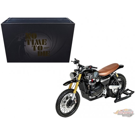 Triumph Scrambler 1200XE - NO TIME to DIE - Corgi - CC08403 Passion Diecast