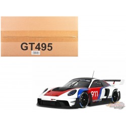 (Preorder)(Free shipping) PORSCHE 911(992) GT3 R RENNSPORT BLANC 2023 - 1/18 - GT SPIRIT - GT495
