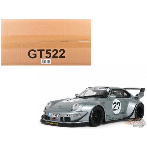 RWB YUIITSUMUNI ARGENT 2024 - 1/18 - GT SPIRIT - GT522 Passion Diecast