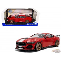 Ford Shelby Mustang Super Snake 2025 Rouge - Solido - 1/18 - S1813801 - Passion Diecast 