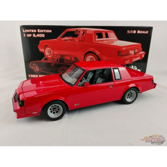 ( Used)(Free shipping) 1983 Buick Molly Grand National Prototype (rouge) GMP 8009